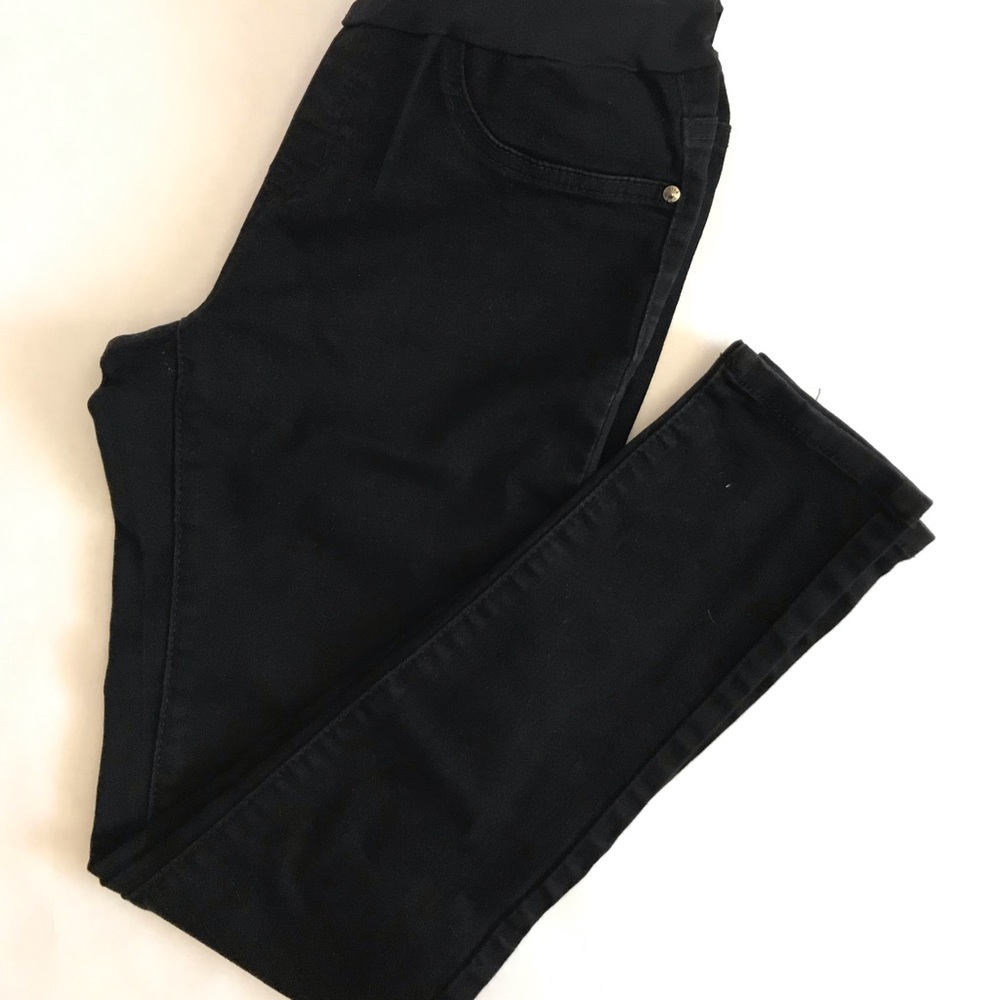 🔴SALE NWOT Bellavida Maternity Black Denim